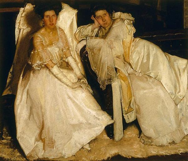 Hugh Ramsay Sisters oil painting image